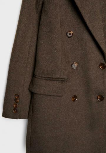 Шерстяное пальто