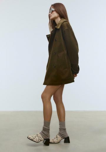 Короткое пальто