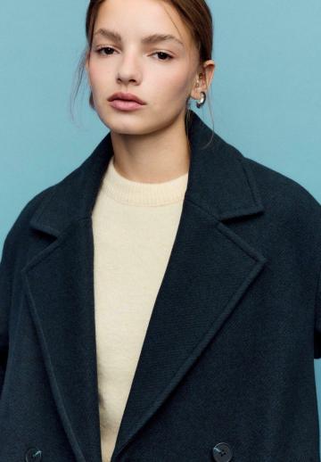 Шерстяное пальто