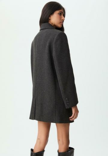 Шерстяное пальто