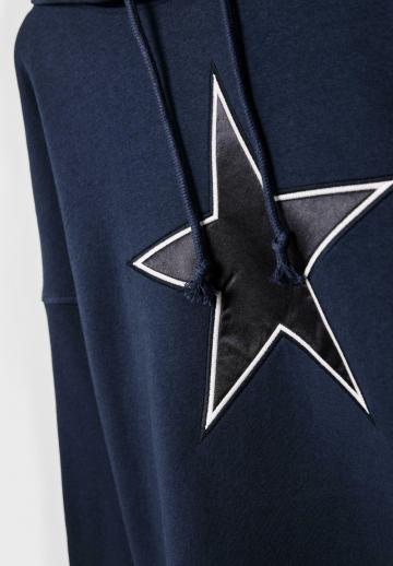 Пуловер с капюшоном