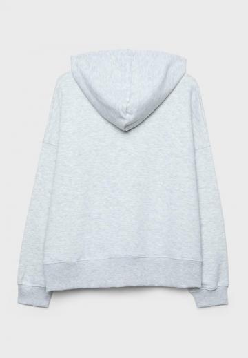 Пуловер с капюшоном