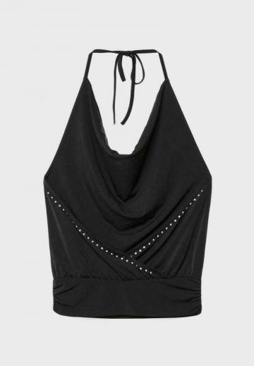 Топ на бретельках