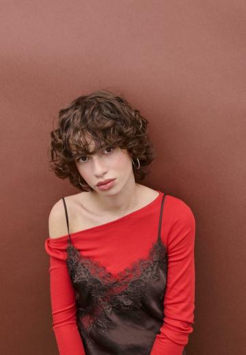 Длинный топ