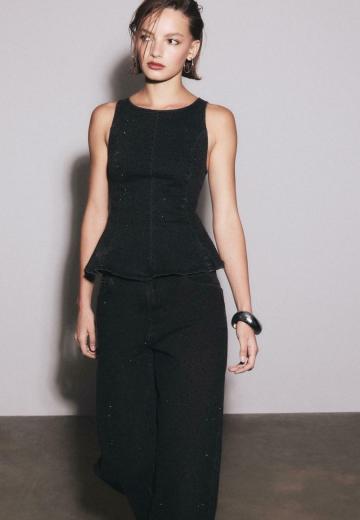 Джинсовая блузка