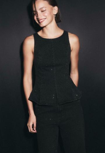 Джинсовая блузка