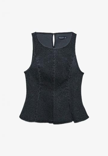 Джинсовая блузка