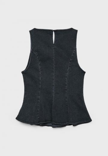 Джинсовая блузка