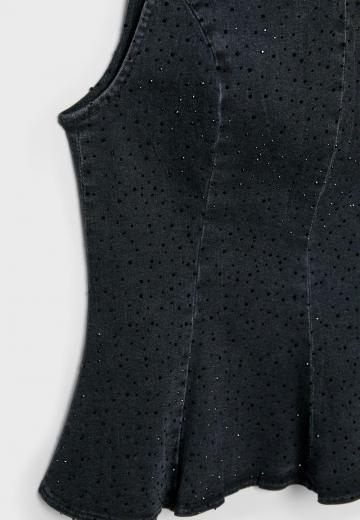 Джинсовая блузка