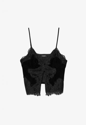 Топ на бретельках