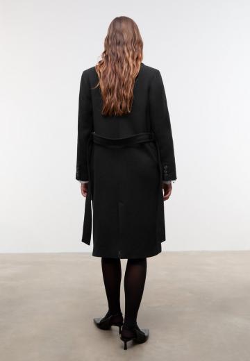 Шерстяное пальто