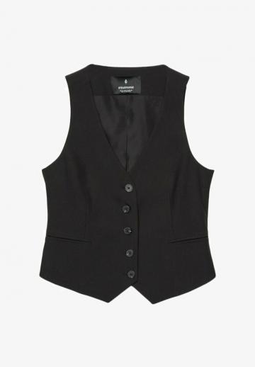 Джинсовая жилетка