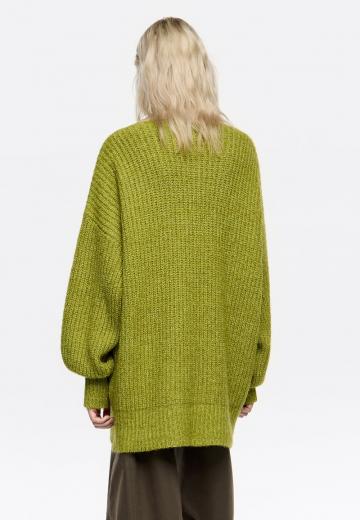 Длинный пуловер