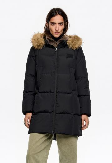 Пуховое пальто