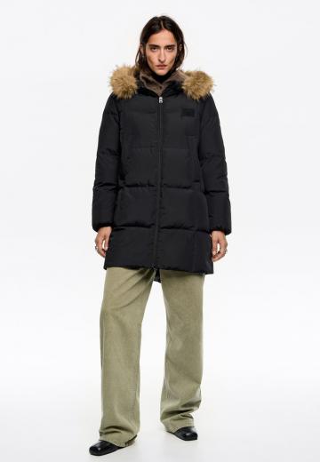 Пуховое пальто