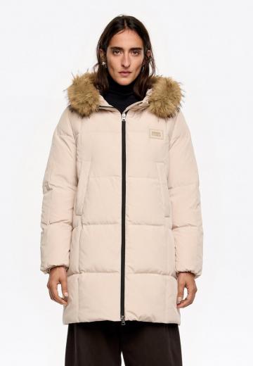 Пуховое пальто