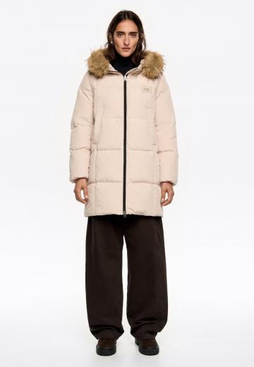 Пуховое пальто