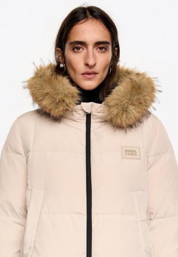 Пуховое пальто