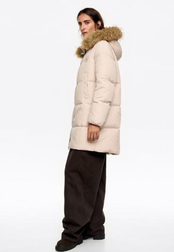 Пуховое пальто
