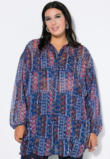 Длинная блузка