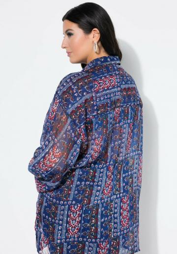 Длинная блузка