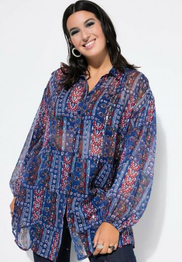 Длинная блузка