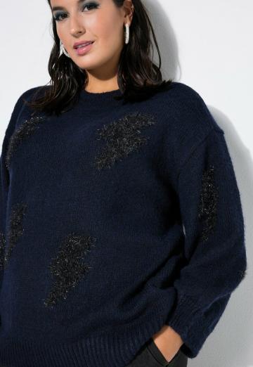 Длинный пуловер