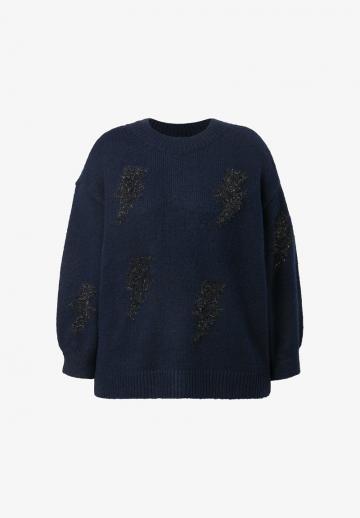 Длинный пуловер