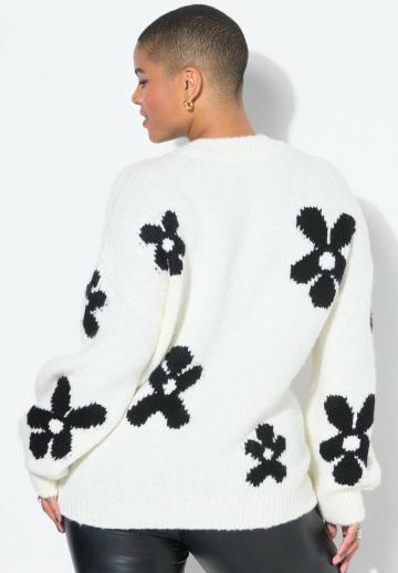 Длинный пуловер