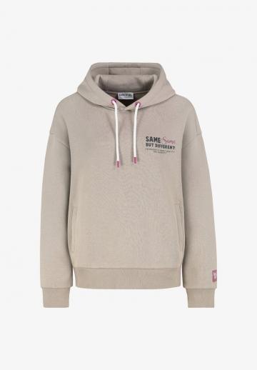 Пуловер с капюшоном