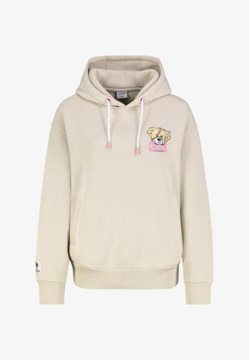 Пуловер с капюшоном