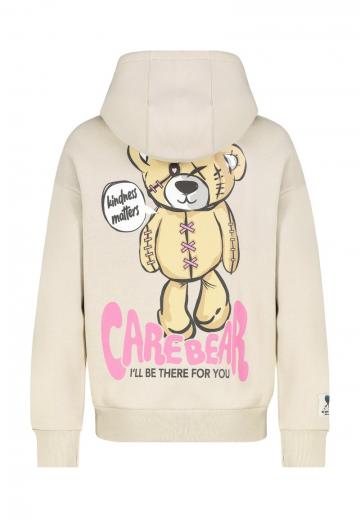 Пуловер с капюшоном