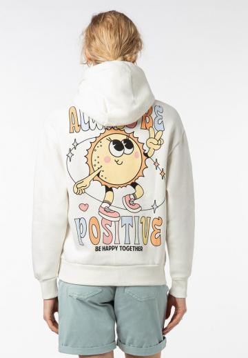 Пуловер с капюшоном