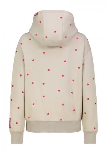 Пуловер с капюшоном