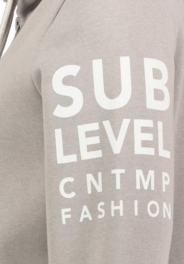 Пуловер с капюшоном