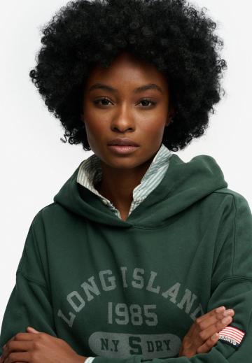 Пуловер с капюшоном