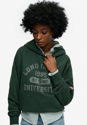 Пуловер с капюшоном