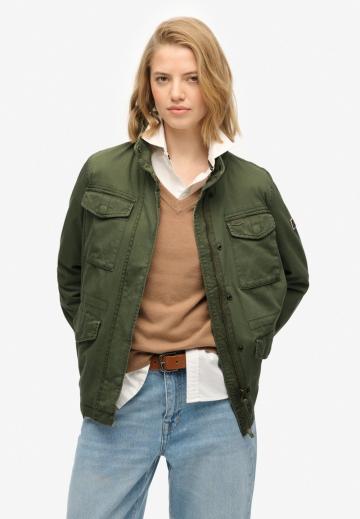 Куртка с накладнымит карманами