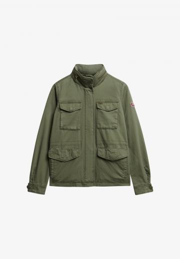 Куртка с накладнымит карманами