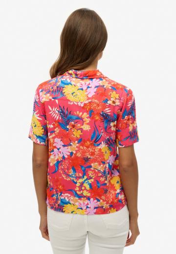 Атласная блузка