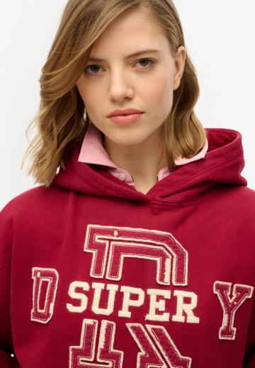 Пуловер с капюшоном