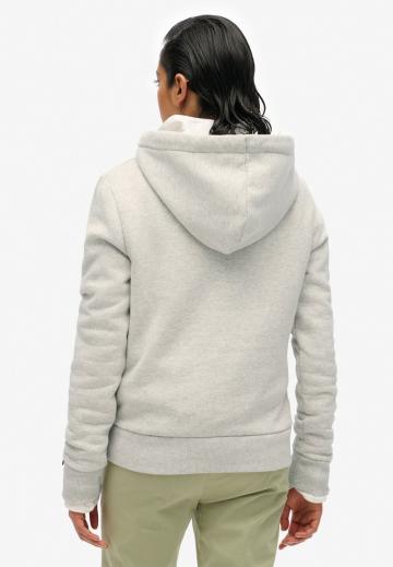 Пуловер с капюшоном