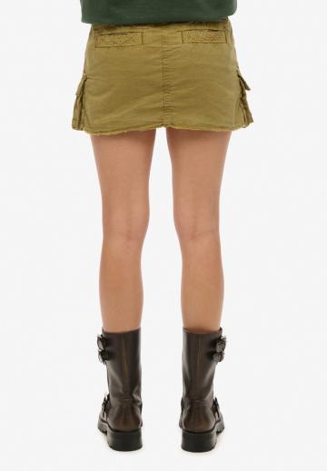 Юбка с накладными карманами