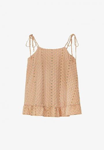 Топ на бретельках