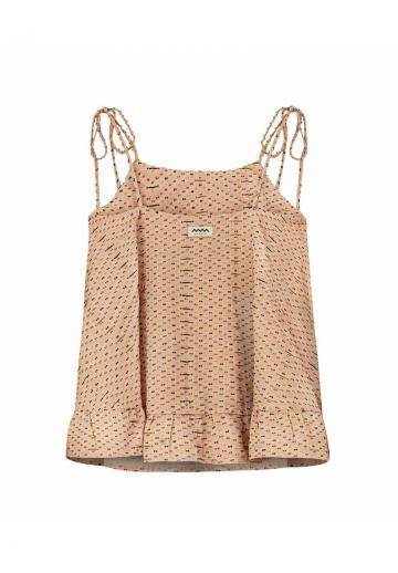 Топ на бретельках