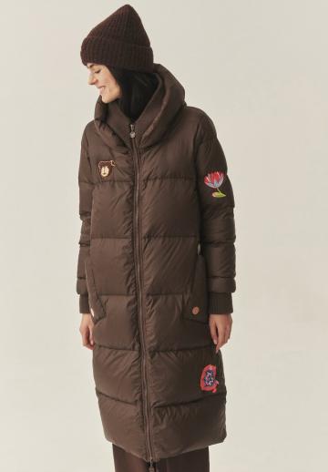 Пуховое пальто