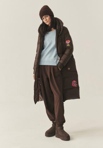 Пуховое пальто