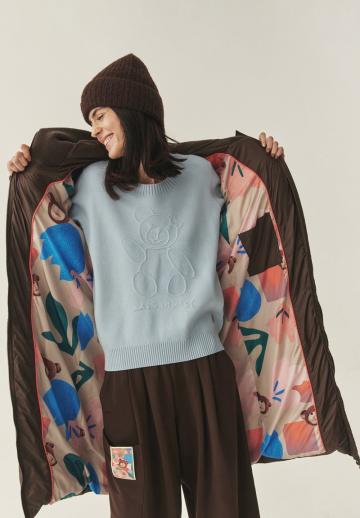 Пуховое пальто