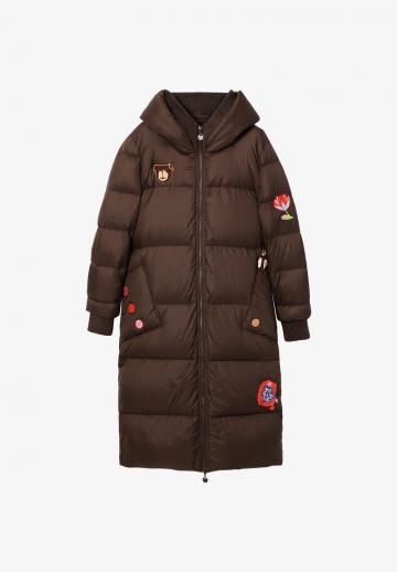 Пуховое пальто