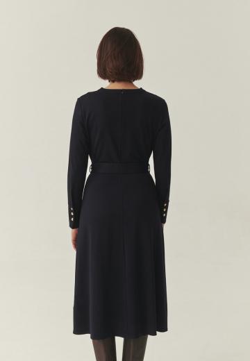 Вязаное платье